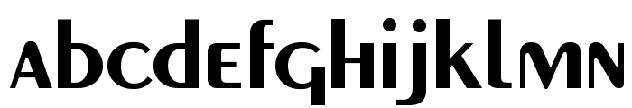 MontereyFLF-Bold Font LOWERCASE