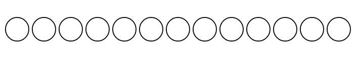 Moon-Phases Font UPPERCASE