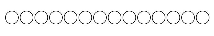 Moon-Phases Font LOWERCASE