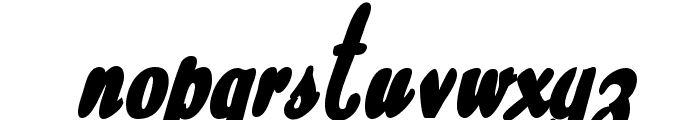 Moonstruck Font LOWERCASE