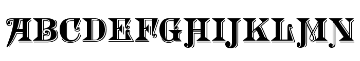 Morgan TwentyNine Font LOWERCASE
