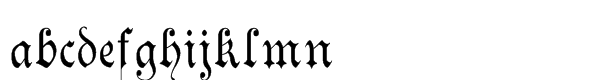 Morover™ Plain Font LOWERCASE