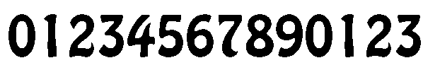 Morris  Font OTHER CHARS