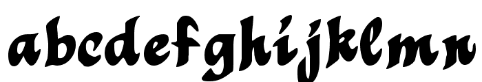 MothproofScript Font LOWERCASE