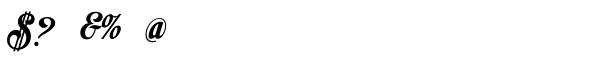 Motion Picture Font OTHER CHARS
