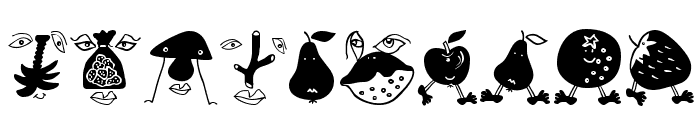 MouseFruitFaces Font OTHER CHARS
