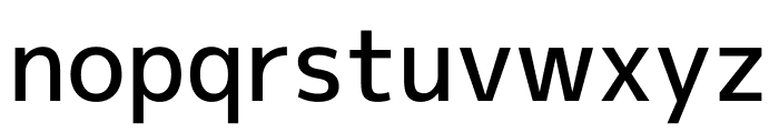 Mplus 1p Medium Font LOWERCASE