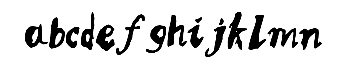 MQSSketchy Font LOWERCASE