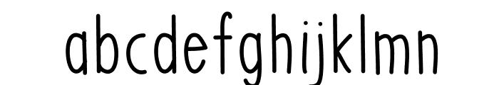 MRF Lemonberry Sans Font LOWERCASE