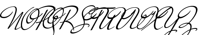 MrDeHaviland-Regular Font UPPERCASE