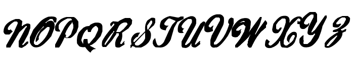 MrFisk-Coke Font UPPERCASE