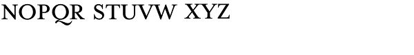 Mrs Eaves XL Serif SC Font LOWERCASE