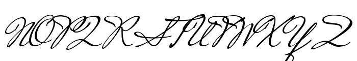 MrsSaintDelafield-Regular Font UPPERCASE