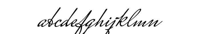MrsSaintDelafield-Regular Font LOWERCASE