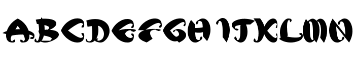 MStK ELEGBold1 Font LOWERCASE