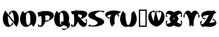 MStK ELEGBold1 Font LOWERCASE