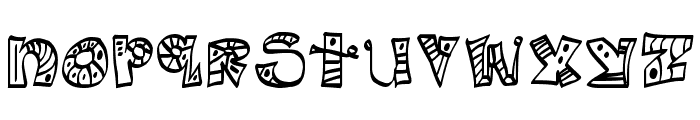 MTF Scribblie Font UPPERCASE