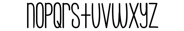 MTF Skinny Jeans Font LOWERCASE