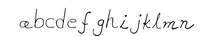 MTF akhn Font LOWERCASE