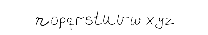 MTF akhn Font LOWERCASE