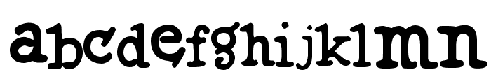Muffy Font LOWERCASE