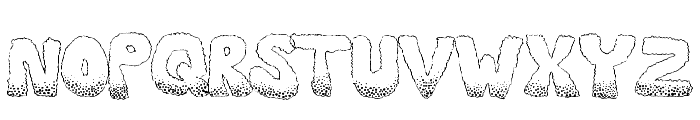 Munchies Font UPPERCASE