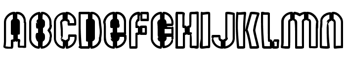 Mute Fruit Black Krash Font LOWERCASE