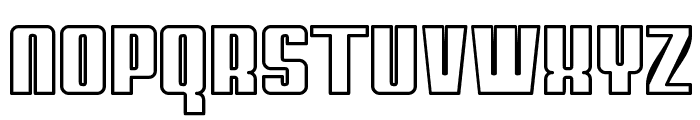 My Puma Outlined Font UPPERCASE