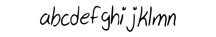 My_Handwriting Font LOWERCASE