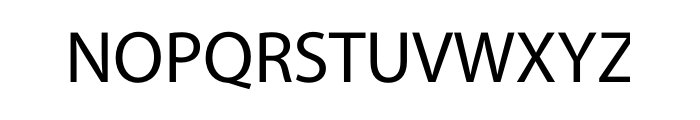 Myriad Pro Font UPPERCASE