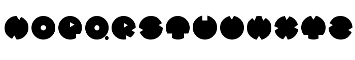 Mystery Circle Font LOWERCASE