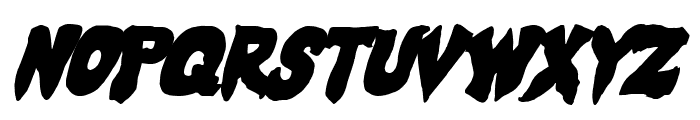 Mystic Singler Italic Font LOWERCASE