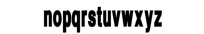 Mytupi Ultra-condensed ExtraBold Font LOWERCASE
