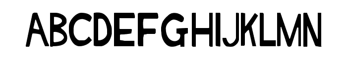 NAKED Font LOWERCASE