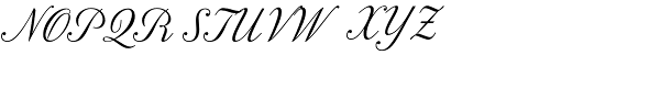 Nabuco Regular Font UPPERCASE