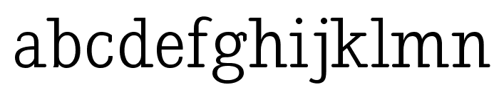 Nadia Serif Normal Font LOWERCASE