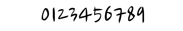 Nanum Brush Script Font OTHER CHARS