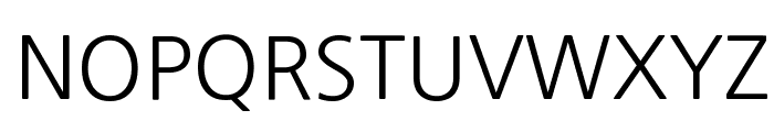 NanumGothic Font UPPERCASE