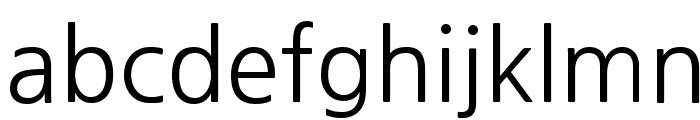 NanumGothic Font LOWERCASE