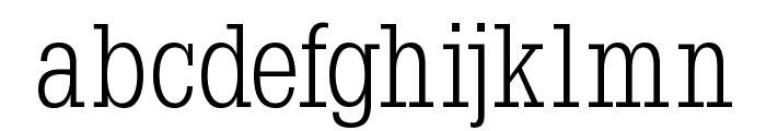 Napoleon-Light Font LOWERCASE
