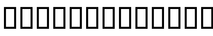 Naskh Type II Font LOWERCASE