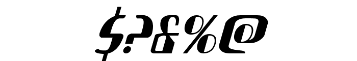 Nathan Brazil Italic Font OTHER CHARS