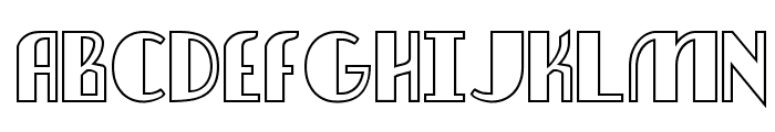 Nathan Brazil Shadow Regular Font UPPERCASE