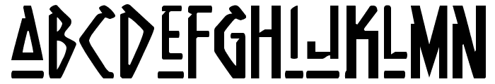 Native Alien Font LOWERCASE