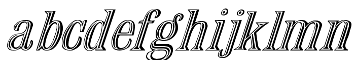 Nauert-Italic Font LOWERCASE