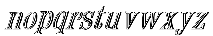 Nauert-Italic Font LOWERCASE