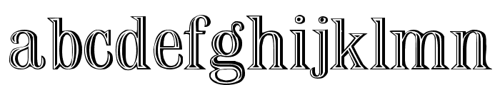 Nauert Plain Font LOWERCASE
