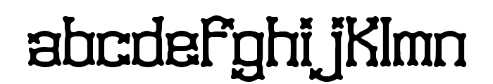 Naughts BRK Font LOWERCASE