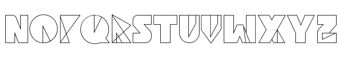 Navia Type Thin Font UPPERCASE