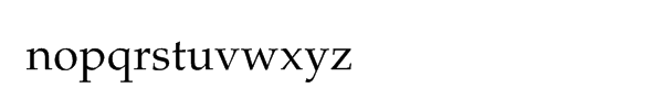 Nazanin™ Light Font LOWERCASE